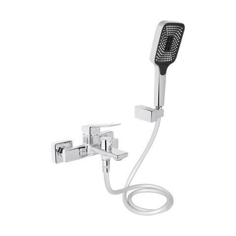 Смеситель для ванны Qtap Capricorn с душевым гарнитуром Chrome (k35) QTCAP3060102C48222 SD00054346 фото