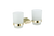 Стакан для зубних щіток VBI NEPTUNE GOLD подвійний VBI-040514GL фото