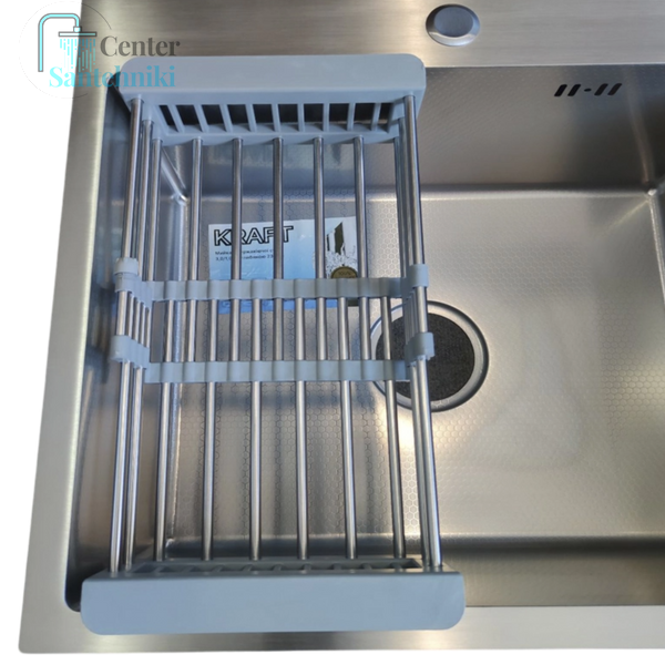 Комплект кухонної мийки Kraft KRF 5050 decor (3.0/1.0 мм) CS25156 фото