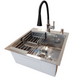 Комплект кухонної мийки Kraft KRF 5050 decor (3.0/1.0 мм) CS25156 фото 2