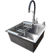 Комплект кухонної мийки Kraft KRF 5050 decor (3.0/1.0 мм) CS25108 фото 5