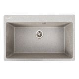 Гранитная мойка для кухни Platinum 7850 Bogema матовая (серая) 38736 фото