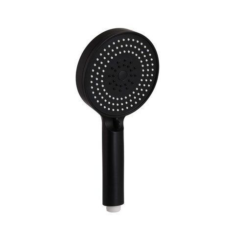 Лійка для ручного душу Qtap Rucni D 130 мм округла QTRUC125BLM45951 Black Matt QTRUC125BLM45951 фото