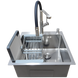 Комплект кухонної мийки Kraft KRF 5050 decor (3.0/1.0 мм) CS25259 фото 5