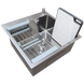 Комплект кухонної мийки Kraft KRF 5050 decor (3.0/1.0 мм) CS25259 фото 7