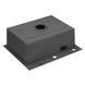 Комплект кухонної мийки Kroner KRP Schwarze 60х50HM PVD +Змішувач для кухні з гнучким виливом Kroner CS406 фото 8