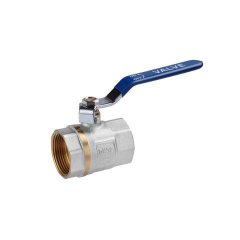 Кран кульовий Valves 1 1/4" ВВ PN30 синя ручка CV018790 фото