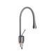 Змішувач для раковини Qtap Virgo з поворотним виливом QTVIR1066103K Gunmetal Black PVD QTVIR1066103K фото 1