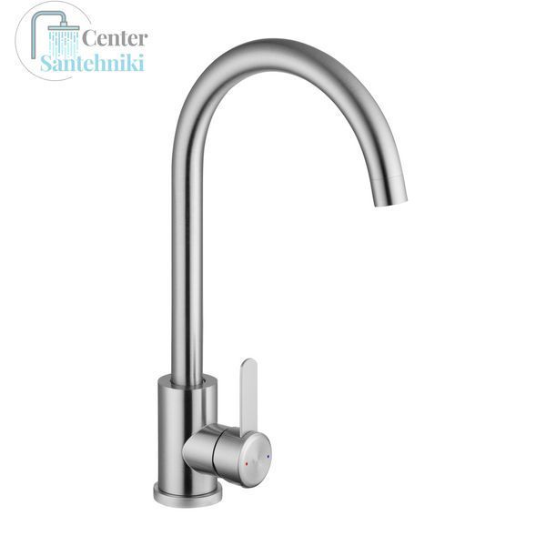 Змішувач для кухні Agua Elposo-INOX035 CV035455 фото