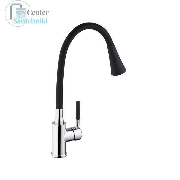 Смеситель для кухни Kroner KRM Kuche - C132BLK CV033126 фото