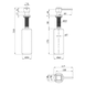 Комплект кухонної мийки Kraft Handmade - 780х480 LB PVD (3.0/1.0 мм)​​​​​​​ CS25112 фото 17