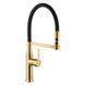 Комплект кухонной мойки Kraft NANO GOLD PVD HS 540х480 (3.0/1.0 мм) декор CS25312 фото 16