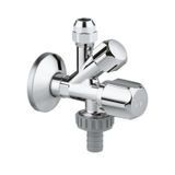 Кран приладовий Grohe 1/2"х3/8"х3/4" 22036000 CV032156 фото