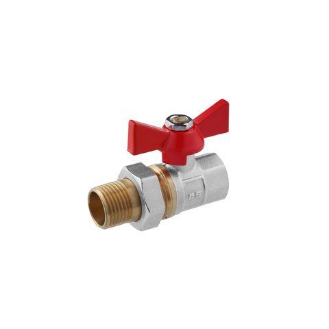 Кран-американка STA 1/2" ВН PN30 бабочка, никелированный CV013628 фото