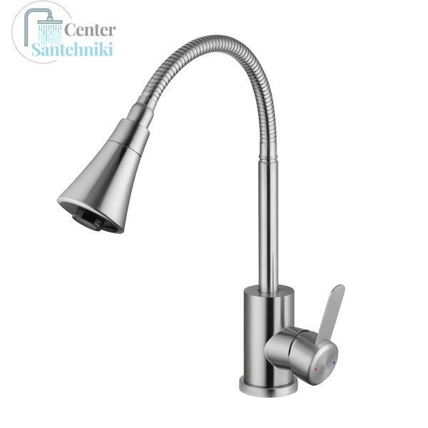 Змішувач для кухні Agua Elposo-INOX031 CV035457 фото