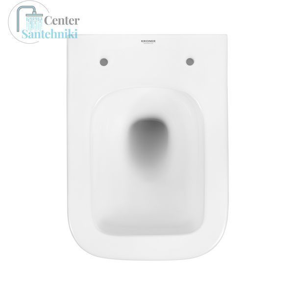 Комплект 4 в 1: Инсталляция Grohe Rapid SL 3 в 1 38772001 + Унитаз безободковый Kroner Eifel WHI483429 TORNADO с сиденьем Slim Duroplast / Soft-close / Quick relase KE483429WHIT (38772001KE483429) CV033823 фото