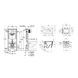 Комплект 4 в 1: Инсталляция Grohe Rapid SL 3 в 1 38772001 + Унитаз безободковый Kroner Eifel WHI483429 TORNADO с сиденьем Slim Duroplast / Soft-close / Quick relase KE483429WHIT (38772001KE483429) CV033823 фото 3