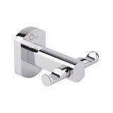 Гачок Qtap Liberty подвійний QTLIBCRM1154 Chrome QTLIBCRM1154 фото
