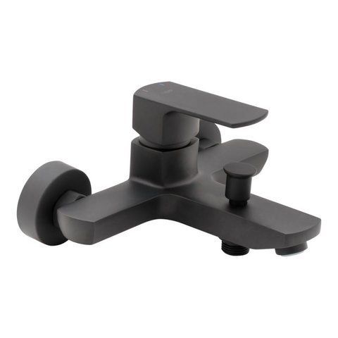 Смеситель для ванны Qtap Lipno QTNH3023101DCB Black Matt SD00042261 фото