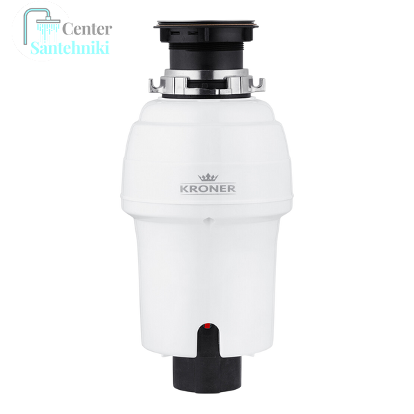 Комплект кухонної мийки Kraft HM 50х50 NANO BLACK PVD (3.0/1.0 мм)+(Подрібнювача Kroner - 550W) SМ5048 фото