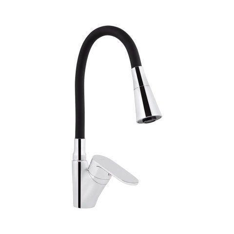 Смеситель для кухни Lidz Tani 007F3 с гибким изливом (k40) LDTAN007F3BCR37649 BCR SD00043752 фото