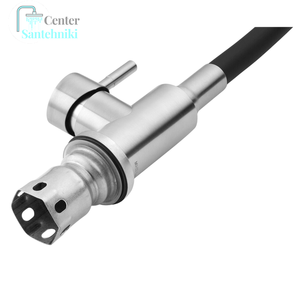 Комплект кухонної мийки Kraft KRF 5448 DECOR (3.0/1.0 мм)+(Подрібнювача Kroner - 550W) CS25198 фото