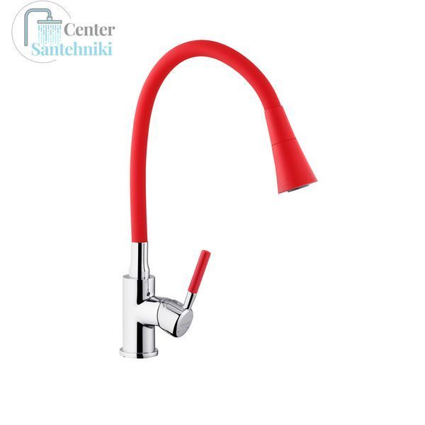 Смеситель для кухни Kroner KRM Kuche - C132RED CV033129 фото