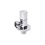Кран приборный для подключения Karro 1/2"х3/4" НН хромированный KR-3121 CV020293 фото