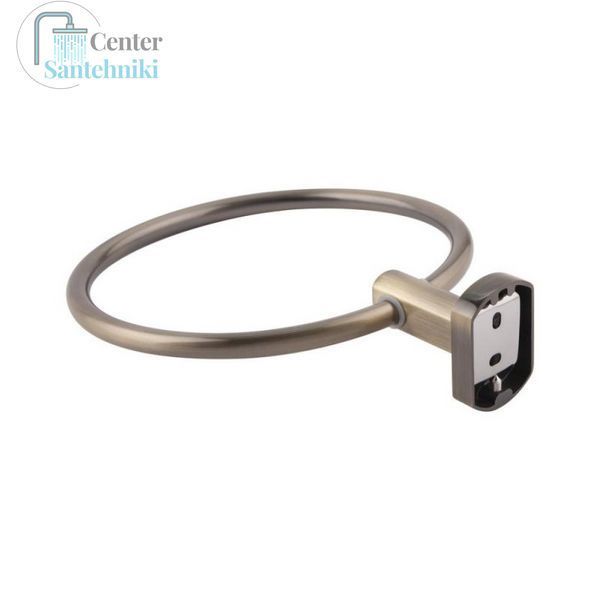 Тримач для рушника Qtap Liberty D 160 мм QTLIBANT1160 Antic Bronze QTLIBANT1160 фото