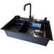 Комплект кухонной мойки Kraft HM 7546 NANO BLACK CS25167 фото 8