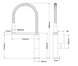 Комплект кухонної мийки Kraft KRF 60х45HM PVD (3.0/1.0 мм) DEKOR CS12081 фото 20