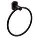 Тримач для рушника Qtap Liberty D 160 мм QTLIBBLM1160 Black QTLIBBLM1160 фото 1