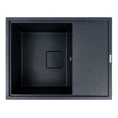 Кухонная гранитная мойка 6550 ESTERIS VALESO антрацит 53608 фото