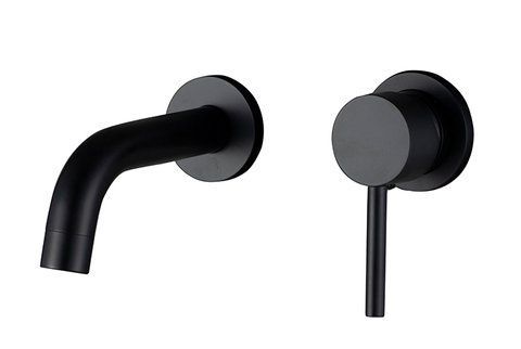 Смеситель для раковины VBI MILANO BLACK скрытого монтажа VBI-050102BL фото