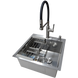 Комплект кухонної мийки Kraft KRF 5050 decor (3.0/1.0 мм) CS25221 фото 3