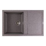 Гранітна мийка для кухні Platinum 7950 Selena матова Мікс 4019 фото