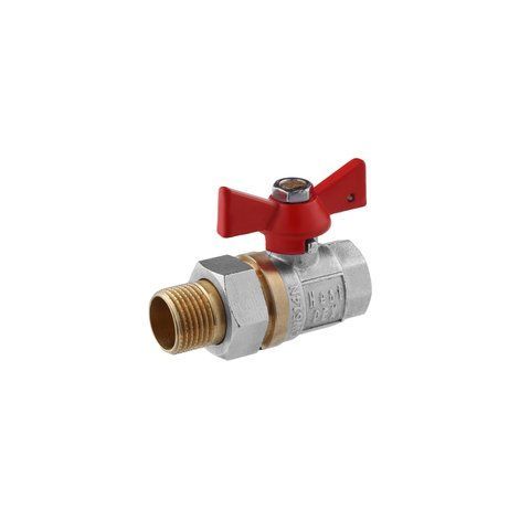 Кран-американка STA "Premium" 1/2" ВН PN40 бабочка, никелированный CV015062 фото