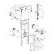 Комплект 4 в 1: Инсталляция GROHE Solido 3 в 1 3884966Q + Унитаз безободковый Kroner Harz WHI483632 TORNADO с сиденьем Slim Duroplast / Soft-close / Quick relase KH483632WHIT (3884966KH483632) CV033820 фото 2