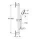 Душовий гарнітур Grohe QuickFix Vitalio Start 110 279482431 CV036173 фото 2