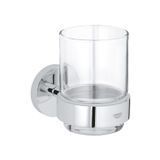 Стакан с держателем для ванной комнаты Grohe QuickFix Start 41194000 CV031946 фото