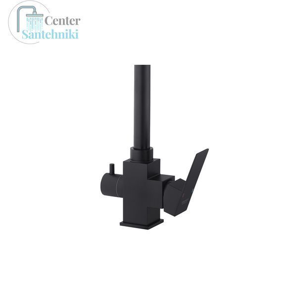 Смеситель для кухни с подключением к фильтру Kroner KRP Edelstahl Kubus - SCH03810 CV027939 фото