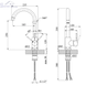 Комплект кухонної мийки KRP Schwarze - 6050HM PVD CS28555 фото 7