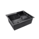 Комплект кухонної мийки KRP Schwarze - 6050HM PVD CS28555 фото 3