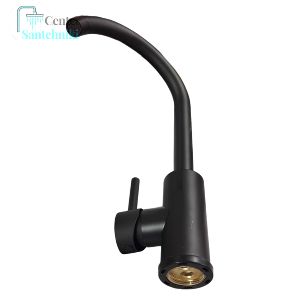 Комплект кухонной мойки Kraft NANO BLACK PVD HS60*45 (3.0/1.0 мм) Decor CS25325 фото