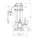 Насос фекальний Forwater WQG10-12-1,5 кВт CV018195 фото 5