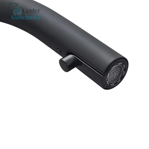 Комплект кухонної мийки Kraft NANO BLACK PVD HS54*48 (3.0/1.0 мм) декор CS25249 фото