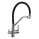 Комплект кухонної мийки Kraft HM 50х50 NANO BLACK (DECOR) PVD (3.0/1.0 мм) CS4500 фото 10
