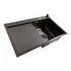 Кухонная мойка CM 78*50 R PVD черная VALESO Handmade 3.0/1.0 44566 фото 5