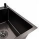 Кухонная мойка CM 78*50 R PVD черная VALESO Handmade 3.0/1.0 44566 фото 4