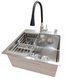 Комплект кухонної мийки Kraft KRF 5050 decor (3.0/1.0 мм) CS54071 фото 7